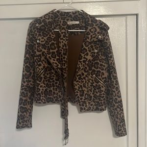 Cheetah Print Jacket